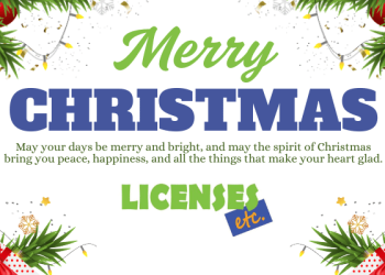 Merry Christmas Florida Contractor License Application Service Agency